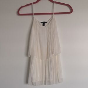Mango Cream Pleated Camisole